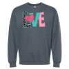 16x20 PRINT AREA Softstyle® Midweight Crewneck Sweatshirt Thumbnail