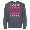 16x20 PRINT AREA Softstyle® Midweight Crewneck Sweatshirt Thumbnail