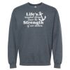 16x20 PRINT AREA Softstyle® Midweight Crewneck Sweatshirt Thumbnail