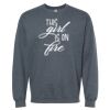 16x20 PRINT AREA Softstyle® Midweight Crewneck Sweatshirt Thumbnail