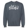 16x20 PRINT AREA Softstyle® Midweight Crewneck Sweatshirt Thumbnail