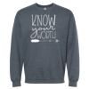 16x20 PRINT AREA Softstyle® Midweight Crewneck Sweatshirt Thumbnail