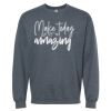 16x20 PRINT AREA Softstyle® Midweight Crewneck Sweatshirt Thumbnail