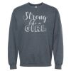 16x20 PRINT AREA Softstyle® Midweight Crewneck Sweatshirt Thumbnail