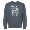 16x20 PRINT AREA Softstyle® Midweight Crewneck Sweatshirt Thumbnail