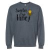 16x20 PRINT AREA Softstyle® Midweight Crewneck Sweatshirt Thumbnail