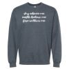 16x20 PRINT AREA Softstyle® Midweight Crewneck Sweatshirt Thumbnail