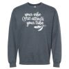16x20 PRINT AREA Softstyle® Midweight Crewneck Sweatshirt Thumbnail