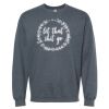 16x20 PRINT AREA Softstyle® Midweight Crewneck Sweatshirt Thumbnail