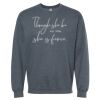 16x20 PRINT AREA Softstyle® Midweight Crewneck Sweatshirt Thumbnail