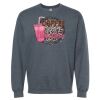 16x20 PRINT AREA Softstyle® Midweight Crewneck Sweatshirt Thumbnail