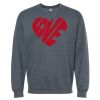16x20 PRINT AREA Softstyle® Midweight Crewneck Sweatshirt Thumbnail