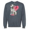 16x20 PRINT AREA Softstyle® Midweight Crewneck Sweatshirt Thumbnail
