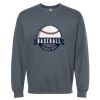 16x20 PRINT AREA Softstyle® Midweight Crewneck Sweatshirt Thumbnail