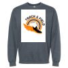 16x20 PRINT AREA Softstyle® Midweight Crewneck Sweatshirt Thumbnail