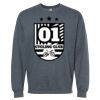 16x20 PRINT AREA Softstyle® Midweight Crewneck Sweatshirt Thumbnail
