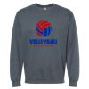 16x20 PRINT AREA Softstyle® Midweight Crewneck Sweatshirt Thumbnail