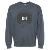 16x20 PRINT AREA Softstyle® Midweight Crewneck Sweatshirt Thumbnail