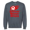 16x20 PRINT AREA Softstyle® Midweight Crewneck Sweatshirt Thumbnail