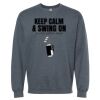 16x20 PRINT AREA Softstyle® Midweight Crewneck Sweatshirt Thumbnail