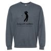 16x20 PRINT AREA Softstyle® Midweight Crewneck Sweatshirt Thumbnail