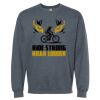 16x20 PRINT AREA Softstyle® Midweight Crewneck Sweatshirt Thumbnail