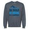 16x20 PRINT AREA Softstyle® Midweight Crewneck Sweatshirt Thumbnail