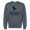 16x20 PRINT AREA Softstyle® Midweight Crewneck Sweatshirt Thumbnail